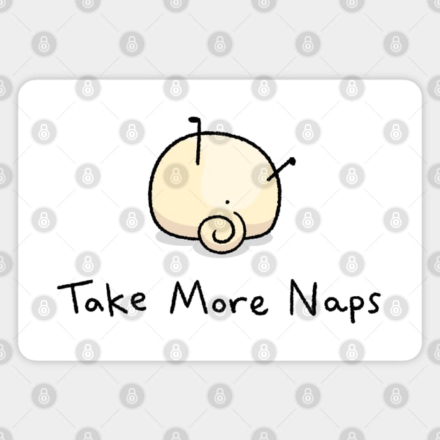 Pug Wisdom: Take More Naps Magnet by Inkpug